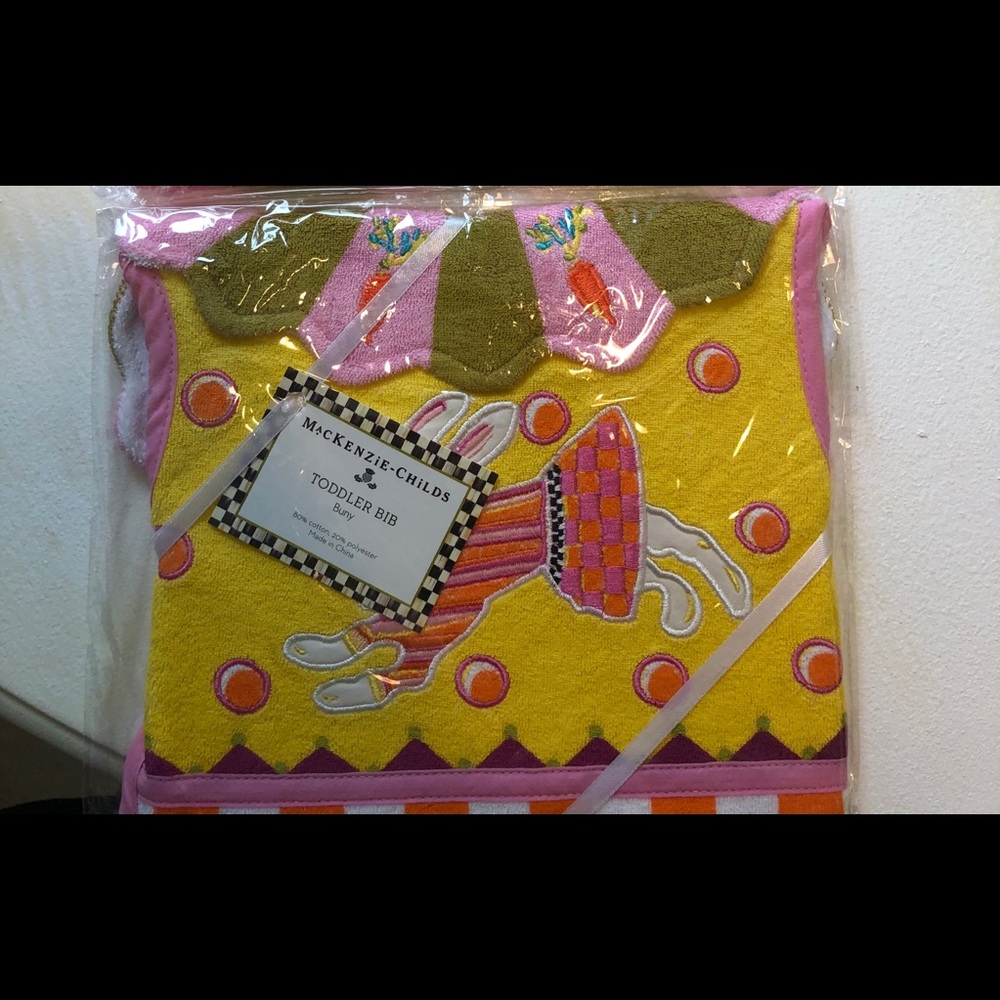 Mackenzie Childs Toddler Bib